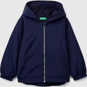 Resim Benetton Erkek Bebek Astarlı Yağmurluk - 4-5 Yaş 