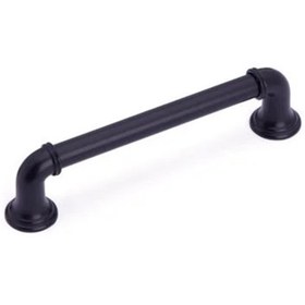 Resim System Siyah 128 mm Çekme Mobilya Kulpu (SY4680 0128 AL6-AL6) 