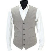 Resim Mentor Regalo Erkek Yelek V Yaka Kahve 50614 L 