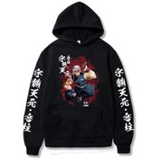 Resim GALASHOP Anime Hoodie Iblis Slayer Uzui Tengen 