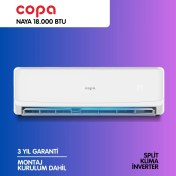 Resim Copa Naya 18.000 Btu Split Inverter Klima Montaj Dahil 