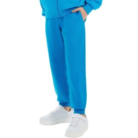 Resim Skechers B Essentials Jogger Erkek Çocuk Mavi Eşofman 