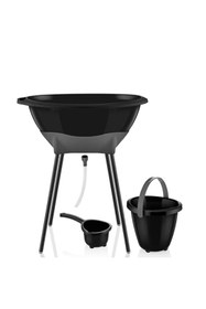 Resim Shop a Way Elegant Küvet Seti Bebek Küveti Siyah 