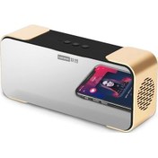 Resim Lenovo L022 Taşınabilir Bluetooth Hoparlör: 10w Hd Ses, 1200mah Pil, Aux/tf/usb Bağlantı, Şık Tasarım 