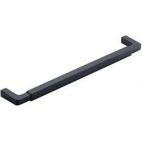 Resim Doğanlar Z.318 Dolap Mobilya Kulp Mat Siyah 160 Mm 