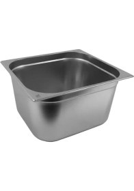 Resim Natsan-Paslanmaz Çelik Gastronom Küvet Gn 2/3-200 (35,4 x 32,5 x 20 Cm) 