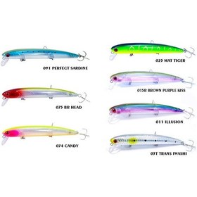 Resim Fujin Slalom Sl115F 13.6G 11.5Cm Maket Balık 