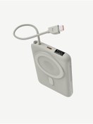 Resim Linktech WP25 MagPro 15W 10000 Mah Wireless Akıllı Saat Destekli Powerbank 