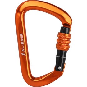 Resim Wezone 25kn Yüksek Dayanımlı Alüminyum Kilitli Karabina - Outdoor Ve Hayatta Kalma Ekipmanı 