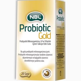 Resim NBL Probiotic Gold 20 Stick Saşe 