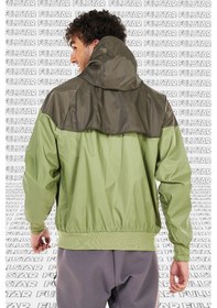 Resim Nike Sportswear Windrunner Jacket Blue Green Kapüşonlu Erkek Ceketi Yeşil Haki Yeşil 
