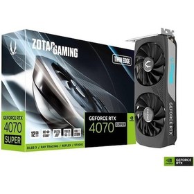 Resim Zotac Gaming NVIDIA Geforce RTX 4070 Super ZT-D40720E-10M Twin Edge 12 GB GDDR6X 192 Bit Ekran Kartı 