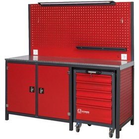 Resim PONİS METAL 1 Takım Arabalı Çalışma Tezgahı 