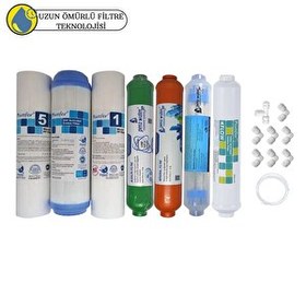 Resim Pemax Water Solutions Purefer Açık Kasa Çift Sedimentli Sertifikalı 7'li Mebransız Mineral -Alkali-Detox 