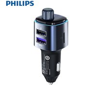 Resim Ximistore9 Philips Araç Hızlı Şarj Cihazı, Mp3 Çalar Ve Bluetooth Alıcı İle Akıllı Şarj Ve Ses Deneyimi 