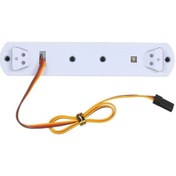 Resim Besthome1 Ax-401y Kumandalı Araba Aksesuarı - 4.8-6v Led Polis Işığı Mavi, Kırmızı, Sarı, Kırmızı&mavi 