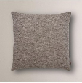 Resim Chicago Natural Dokulu Kırlent Kılıfı Koyu Gri 