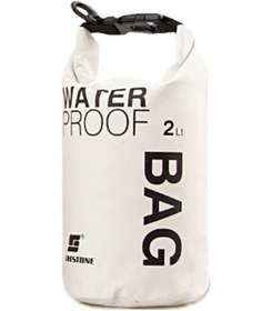 Resim Chenkestoreone Beyaz 2l Kuru Çanta: Kayak, Tekne, Kamp Ve Balıkçılık İçin Kaliteli Ve Renkli Beyaz 