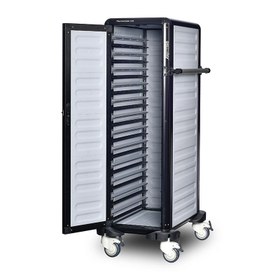Resim Gastrolley 125 Termo Kabin Taşıma Arabası, 53x78x149 cm 