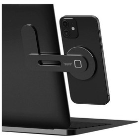 Resim Buff BL16 MagSafe Laptop Telefon Tutucu Siyah 