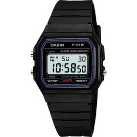 Resim Casio F-91W-1DG Digital Erkek Kol Saati 