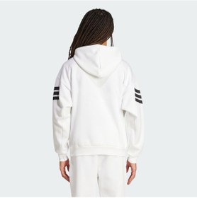 Resim Adidas Future Icons 3 Stripes Fz Erkek Sweatshirt C-adıjw7106e50a00 Beyaz 