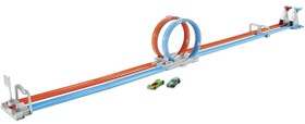 Resim Hot Wheels Çift Çemberde Depar Pist Seti GFH85 