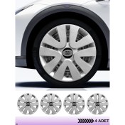 Resim CVL Auto Market Ford 14 Inç Jant Kapağı Amblemli Gri [4 Adet Kapak] 105 CVL-ADT266 