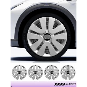 Resim CVL Auto Market Ford 14 Inç Jant Kapağı Amblemli Gri [4 Adet Kapak] 105 CVL-ADT266 