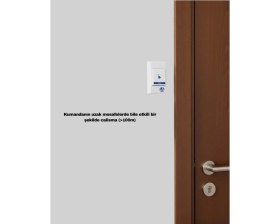 Resim Astraltech Wireless Kapı Zili Pratik ve Zahmetsiz Günlük Kullanım 