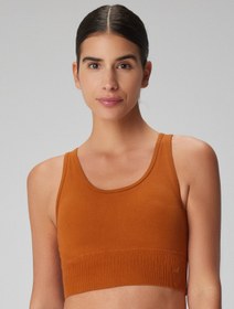 Resim Luz Sıkılaştırıcı & Kaplı Spor Sütyeni Badem - Badem / M 