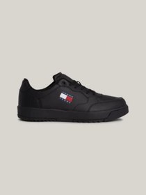 Resim Tommy Hilfiger Black Sneaker For Erkek 