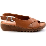 Resim Taba Leather Kadın Sandalet K05087404103 Taba 