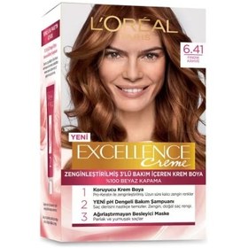 Resim Loreal Paris Excellence Creme Saç Boyası 6.41 Fındık Kahvesi 