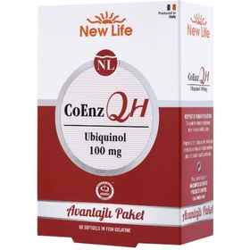 Resim New Life Coenz Qh Ubiquinol 100 Mg 60 Softjel 