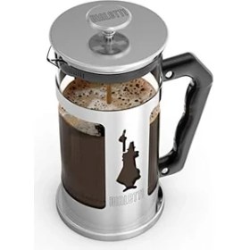 Resim Karokstore - Preziosa French Press: Yaklaşık 350ML Kapasiteli Kahve Hazırlayıcı - 18/10 Paslanmaz Çelik Gövde - Bulaşık Makinesinde Yıkanabilen Borosilikat Cam Sürahi - Paslanmaz Çelik Filtre Sistemi 