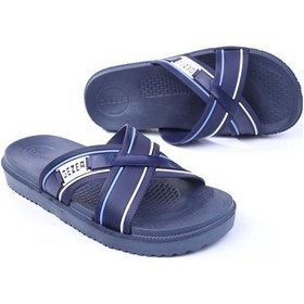 Resim 10191 Lacivert Deniz Plaj Havuz Banyo Günlük Erkek Terlik Siyah 