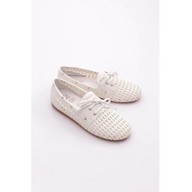 Resim Dgn B00112 Kadin Delikli Oxford Ayakkabi 
