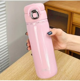 Resim Willowhaven Pembe 520ml Paslanmaz Çelik Termos Spor Matara Fantastik Tema Çift Bardağı 