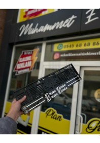 Resim Volkswagen Uyumlu Çi Zgi Li Sarkik El Yazi Model Gümüş Plakalik 