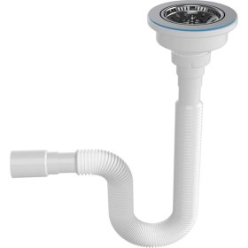 Resim Büdü Discount Geniş Ağızlı Lavabo Sifonu Tırnaklı MNY_2286*12 