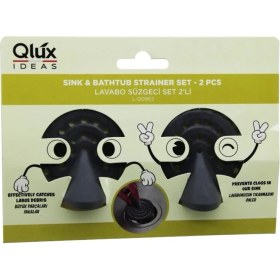 Resim Qlux L-00962 2pcs Lavabo Süzgeç Set (4887) 