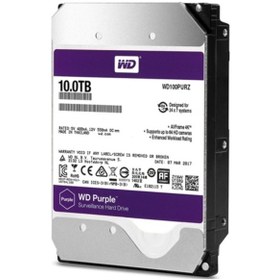 Resim Wd 10Tb Purple 3.5 256Mb 7/24 Disk Wd100Purz 