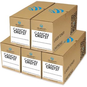 Resim Canon 137 Toner Cartridge CRG 137 D570 MF236n MF232w MF216n MF244dw MF242dw MF232w(5 ADET, Black) 