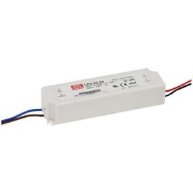 Resim Led Driver Meanwell Mw-lpv-35-24 24v 1.5a Sabit Voltaj 
