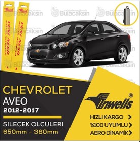 Resim Chevrolet Aveo Sedan Muz Silecek Takımı 2012-2017 İnwells N11.4451 
