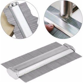 Resim Venoa Kalıp Boşluk Ölçme Şablon Cetveli 125 Mm 