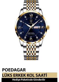 Resim POEDAGAR Orijinal Erkek Kol Saati 1.kalite Mekanizmalı 
