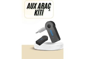 Resim Alvo Store Bluetooth Araç Kiti Aux Çıkışlı Telefon Müzik Alıcı Tüm Cihazlara Uyumlu 