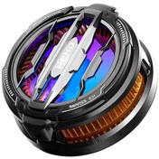 Resim Magsafe Destekli Ultra Güçlü Telefon Soğutucu Kablolu Rgb Fan 